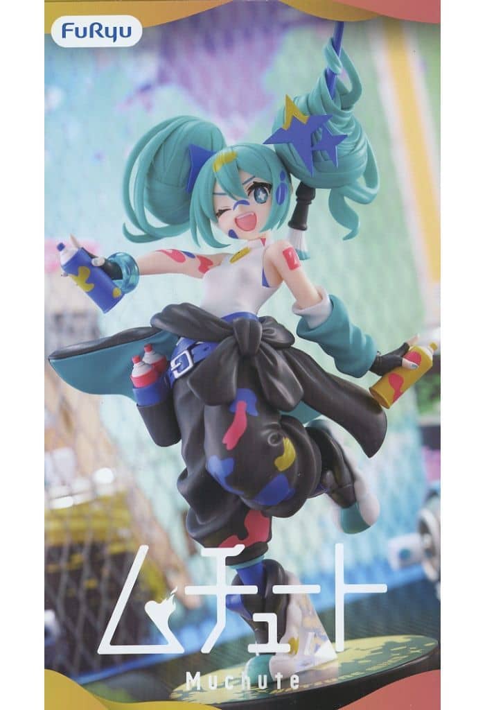 初音ミク ムチュートフィギュア ペイントガール Another color ver.[フリュー]