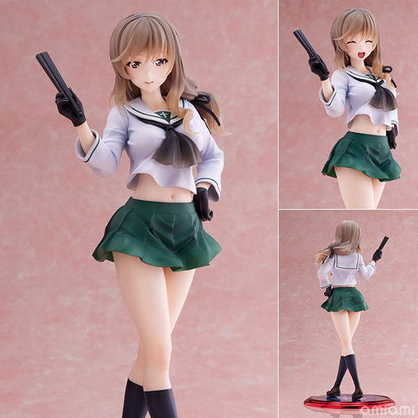 ガールズ＆パンツァー 戦車道大作戦！ 島田千代[大洗女子] 1/7 完成品フィギュア（再販）[WAVE]