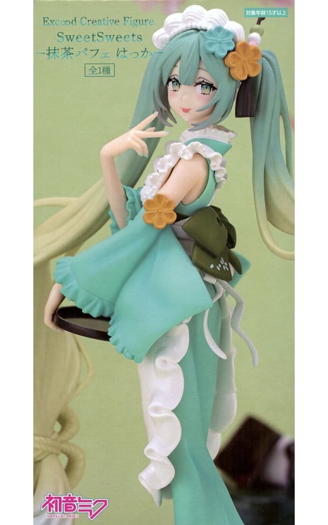 初音ミク Exc∞d Creative Figure SweetSweets 抹茶パフェ はっか[フリュー]