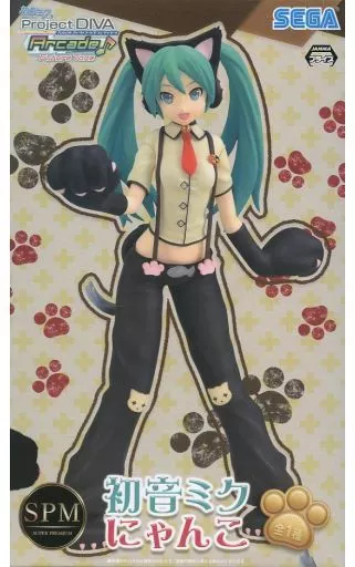 Project DIVA Arcade Future Tone スーパープレミアムフィギュア 初音ミク にゃんこ[セガ]