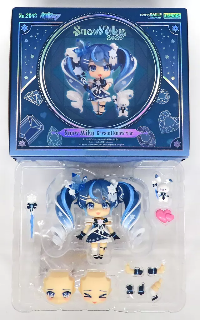 ねんどろいど 雪ミク Crystal Snow Ver.[グッドスマイルカンパニー]
