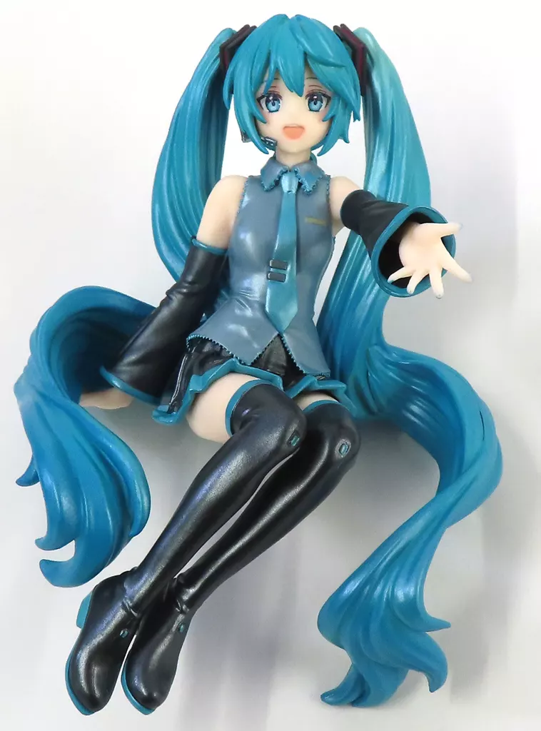 フリューくじ 初音ミク ラストゲット賞 ぬーどるストッパーフィギュア －初音ミク パールカラーver.－[フリュー]