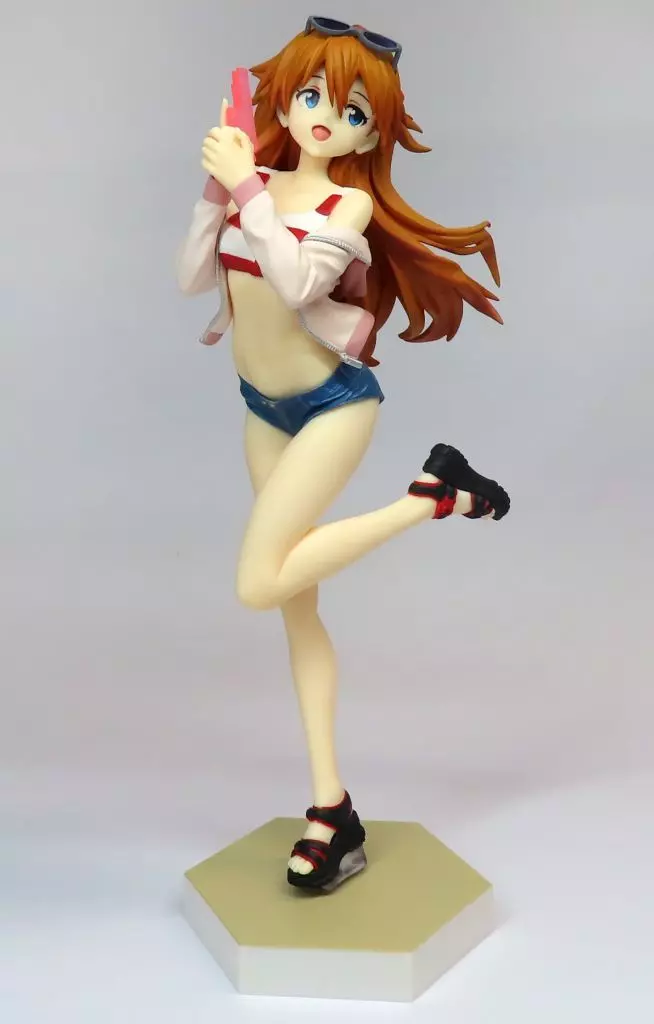 POP UP PARADE BEACH QUEENS 式波・アスカ・ラングレー L size 完成品フィギュア[グッドスマイルカンパニー]