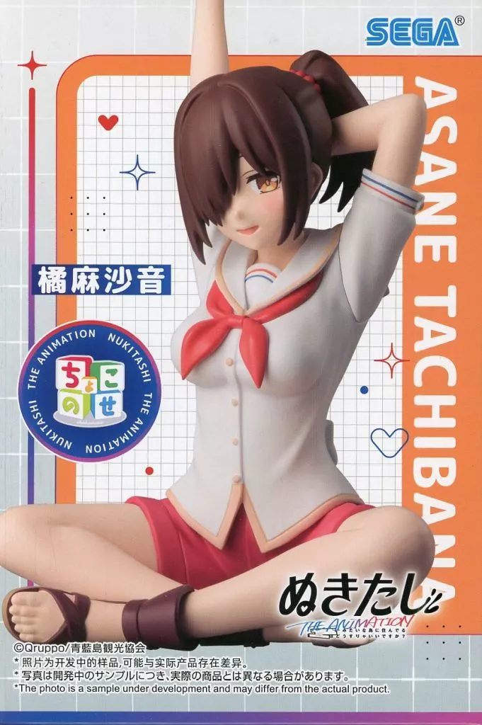 ぬきたし THE ANIMATION ちょこのせ プレミアムフィギュア 橘麻沙音[セガ]