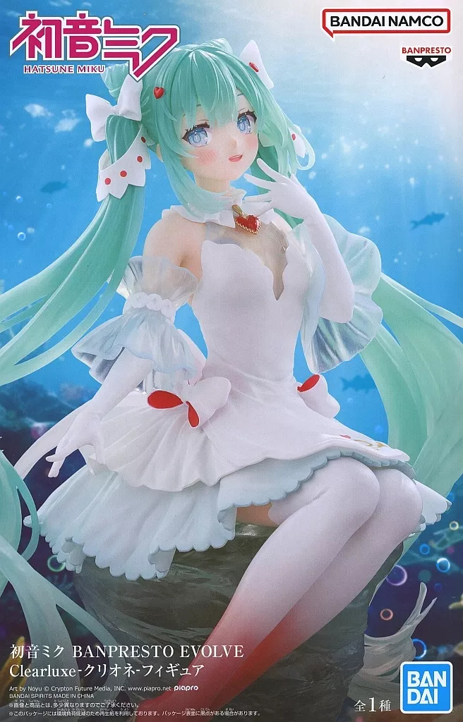 初音ミク BANPRESTO EVOLVE Clearluxe-クリオネ-フィギュア[BANDAI SPIRITS]