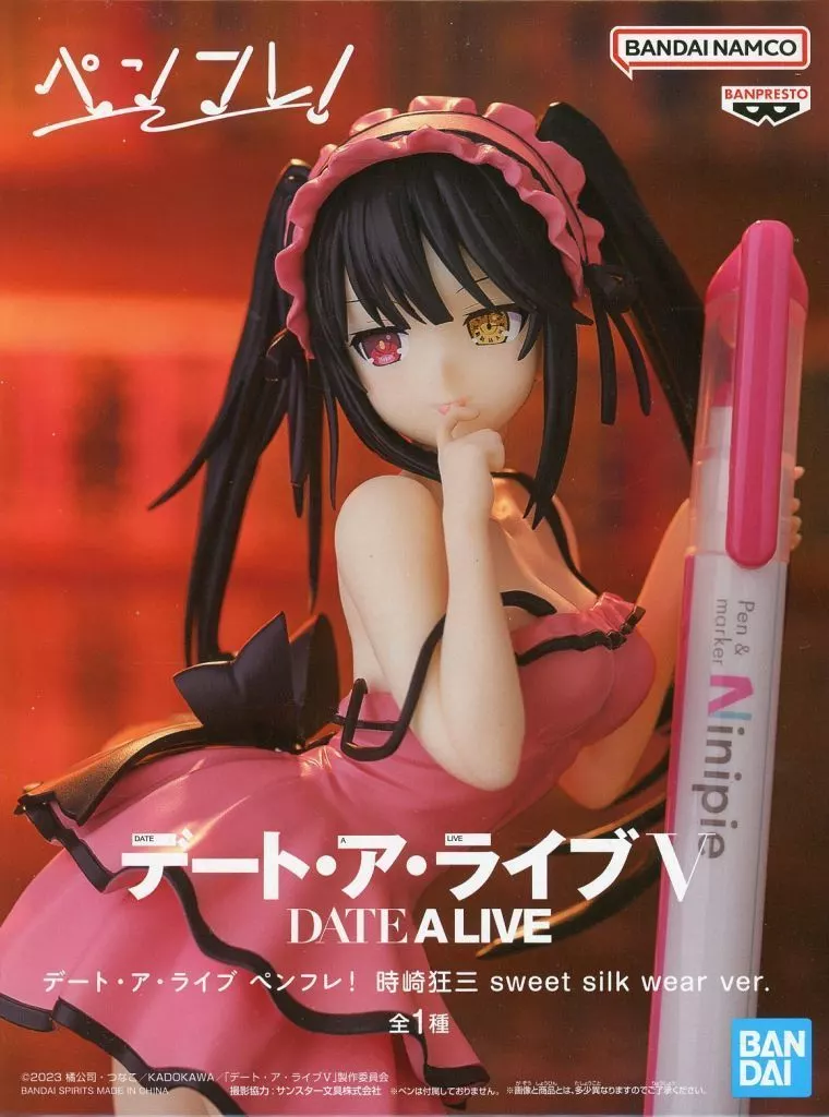 デート・ア・ライブ ペンフレ！ 時崎狂三 sweet silk wear ver.[BANDAI SPIRITS]
