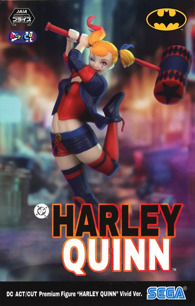 DC ACT/CUT プレミアムフィギュア ハーレイ・クイン ビビッドVer.[セガ]