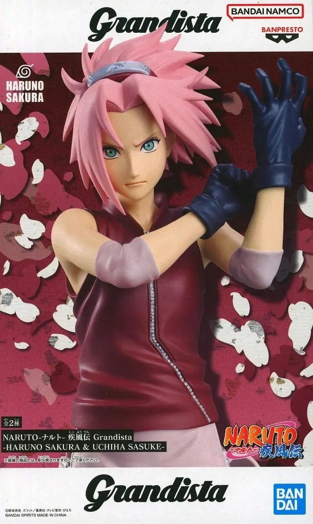NARUTO-ナルト- 疾風伝 Grandista-HARUNO SAKURA ＆ UCHIHA SASUKE-[BANDAI SPIRITS]
