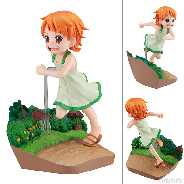 G.E.M.シリーズ ワンピース ナミ RUN！RUN！RUN！ 完成品フィギュア[メガハウス]