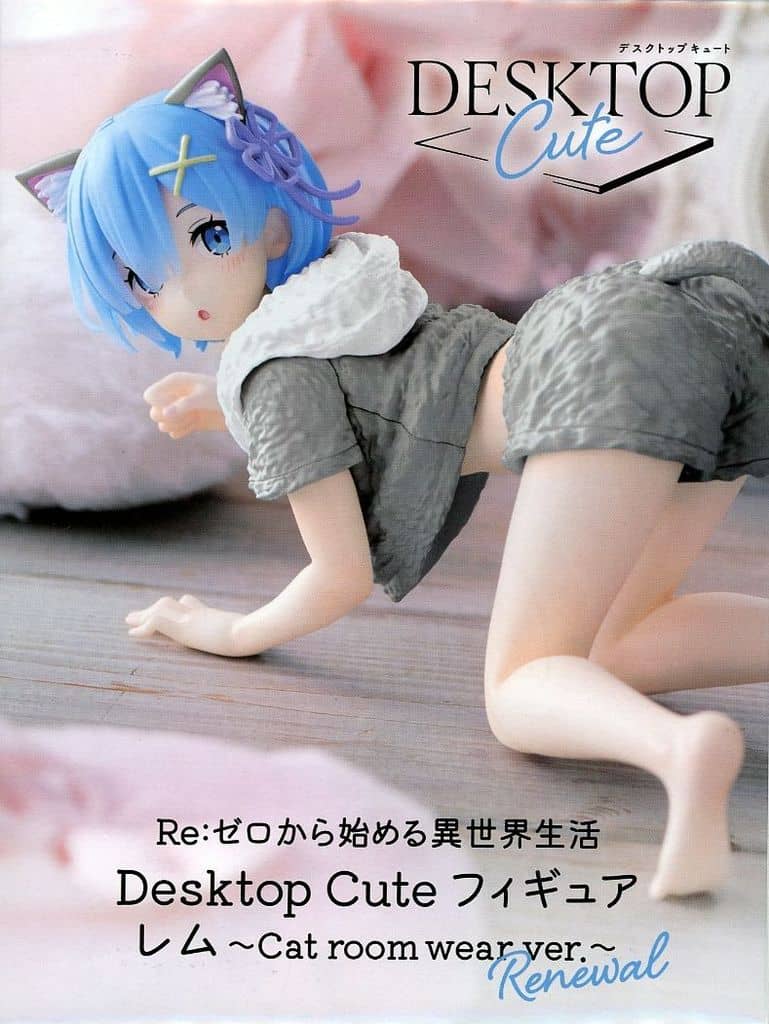Re:ゼロから始める異世界生活 Desktop Cute フィギュア レム Cat room wear ver. Renewal[タイトー]