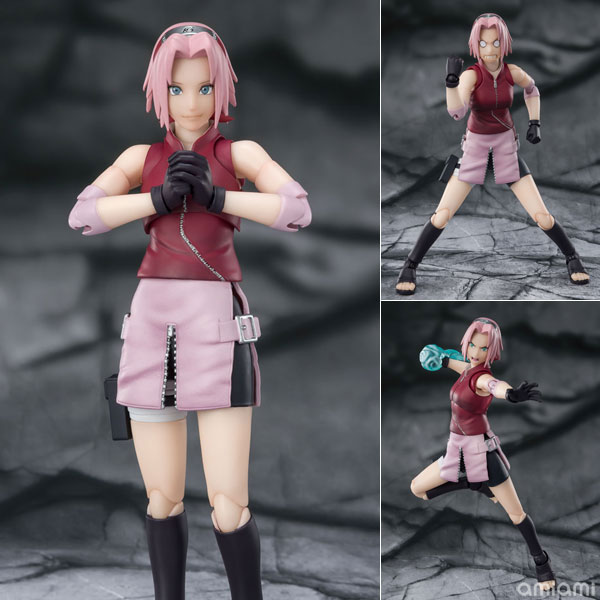 S.H.Figuarts 春野サクラ -師匠譲りの負けん気- 再販版『NARUTO -ナルト- 疾風伝』[BANDAI SPIRITS]