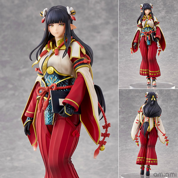 モンスターハンターライズ 集会所の受付嬢ミノト 完成品フィギュア[ユニオンクリエイティブ]