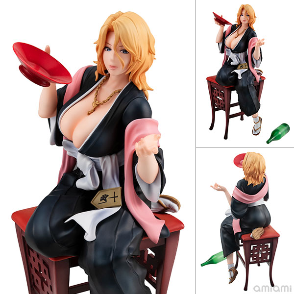G.E.M.シリーズ BLEACH 松本乱菊 千年血戦篇 ほろ酔いver. 完成品フィギュア[メガハウス]