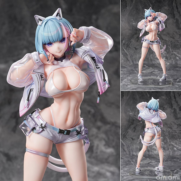 近未来ネコマタ ミウ 豪華版 1/6 完成品フィギュア[Bibi Buttons]