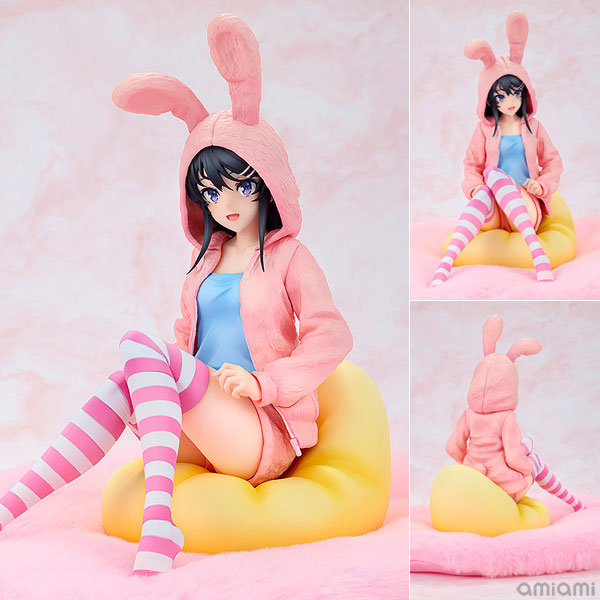 青春ブタ野郎はランドセルガールの夢を見ない 桜島麻衣 フード☆るっく うさみみver. popular edition 1/7 完成品フィギュア[KADOKAWA]