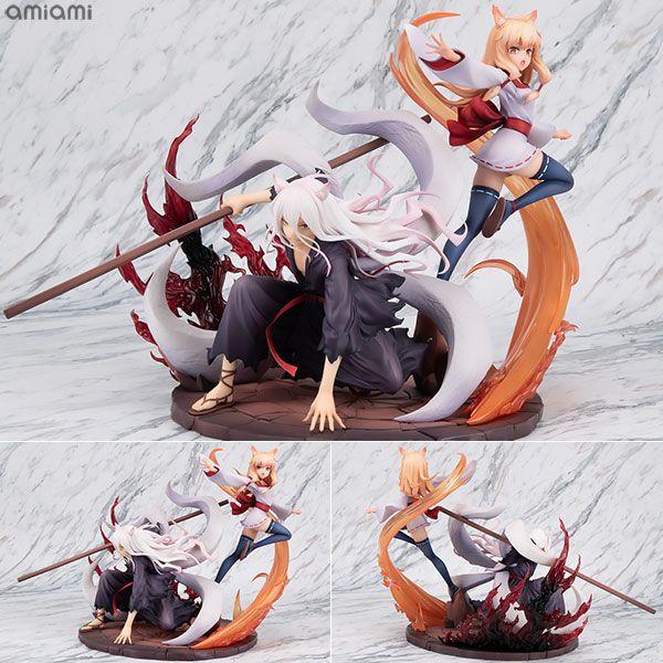 『戦国妖狐』 迅火＆たま 〜世直し姉弟〜 セット 1/7 完成品フィギュア[ABCアニメーション]