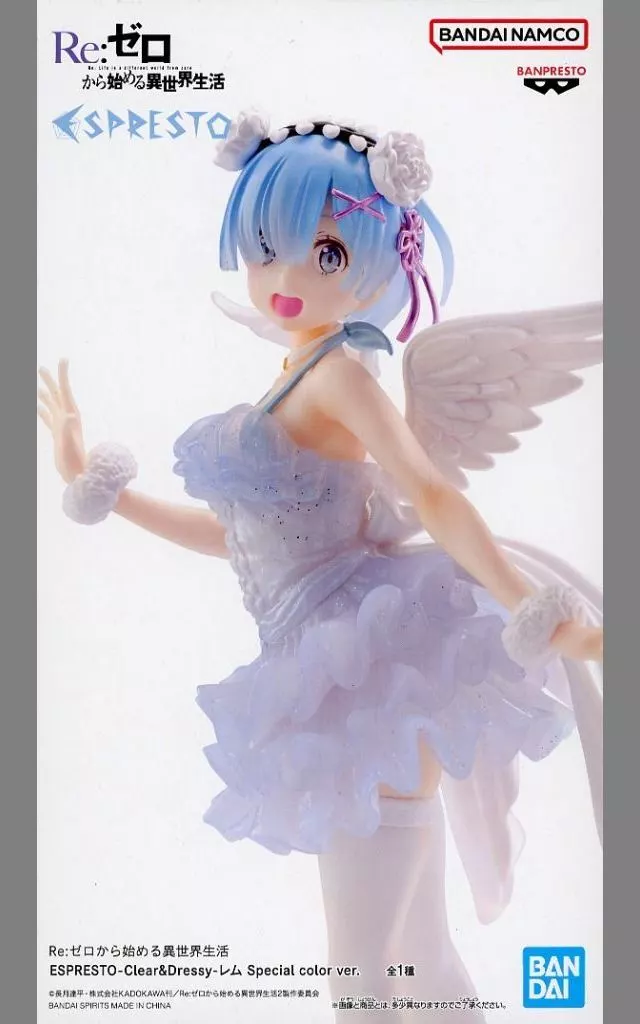Re:ゼロから始める異世界生活 ESPRESTO Clear&Dressy レム Special color ver.[BANDAI SPIRITS]