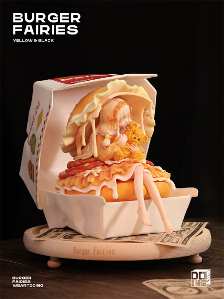 バーガーの妖精 - イエロー デラックス版 完成品フィギュア[WE ART DOING]