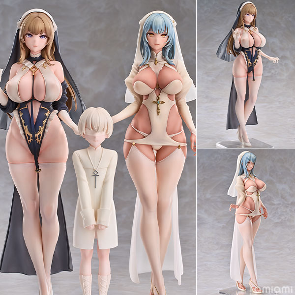 リリーNun＆エミリーNurse illustration by Chowbie 1/6 完成品フィギュア[ASCENDIA]