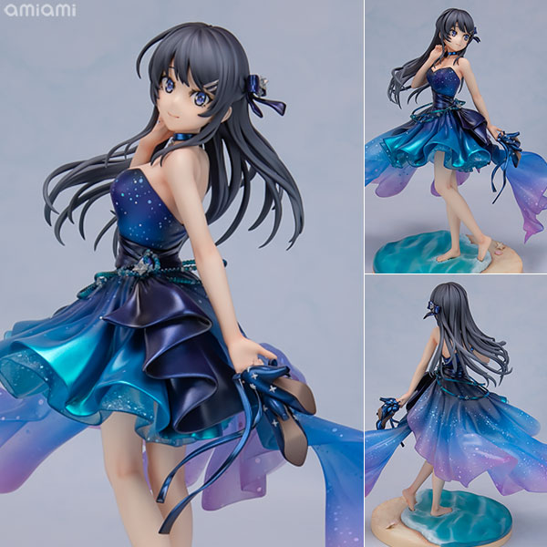 青春ブタ野郎シリーズ 桜島麻衣 -Starry Dress Ver.- 1/7 完成品フィギュア[SHIBUYA SCRAMBLE FIGURE]