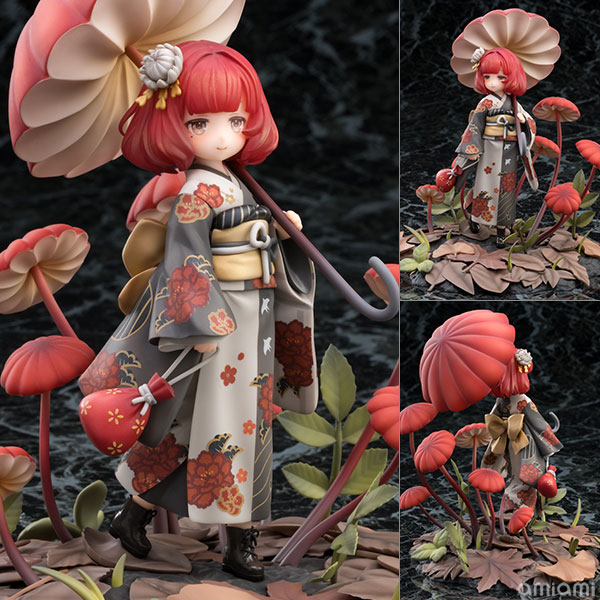 マッシュルームガールズシリーズ No.6 ハエマトケファルスタケ 1/1 完成品フィギュア[Reverse Studio]