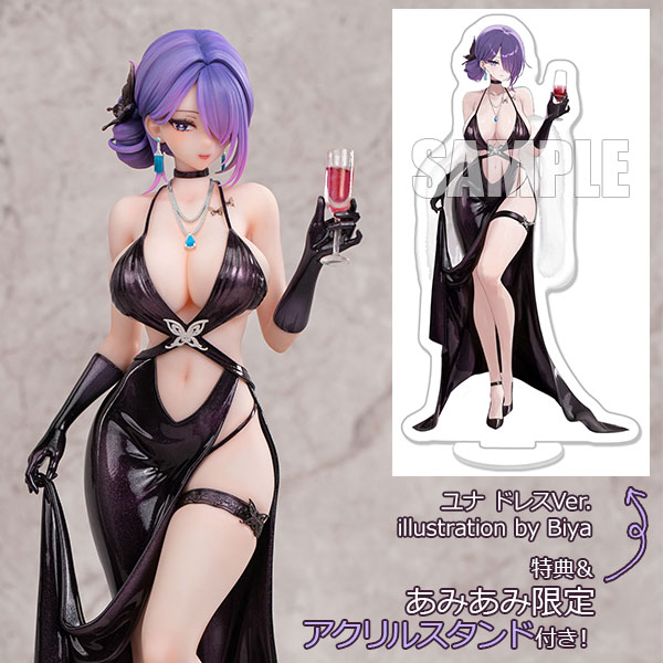 ユナ ドレスVer. illustration by Biya 1/6 完成品フィギュア[Super Nova]