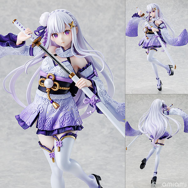 KDcolle Re:ゼロから始める異世界生活 エミリア 戦装束ver. 1/7 完成品フィギュア[KADOKAWA]