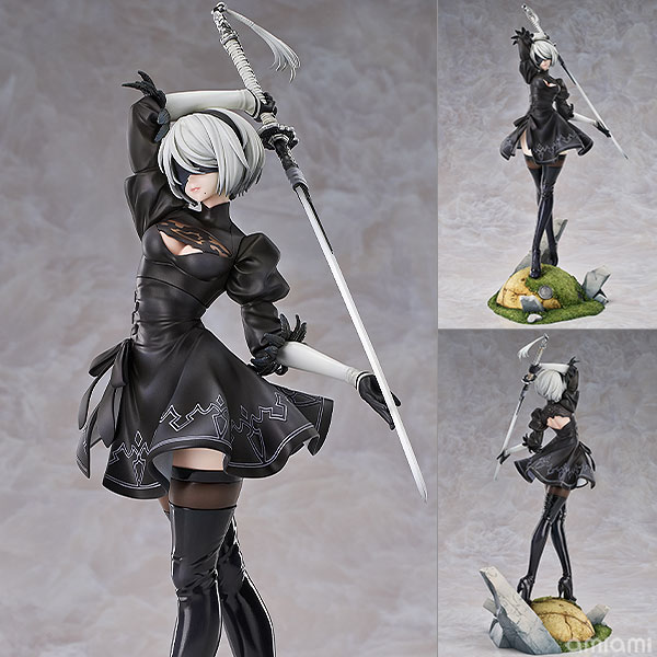 NieR:Automata Ver1.1a 2B（ヨルハ二号B型） 1/7 完成品フィギュア[グッドスマイルアーツ上海]