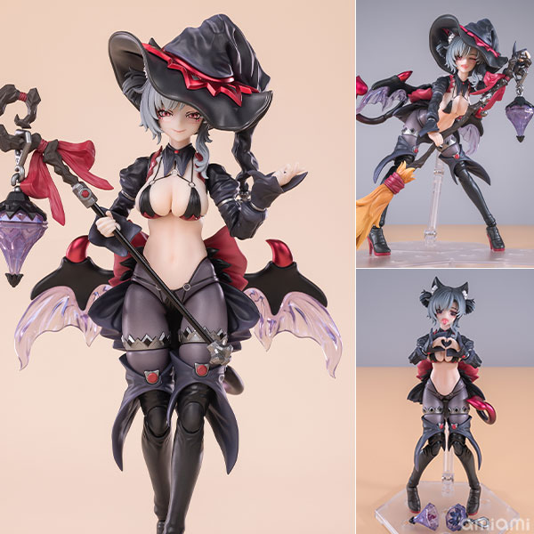 見習魔女・星川猫猫 1/12 完成品アクションフィギュア 黒髪Ver.[次元具象(EXSSRION)]