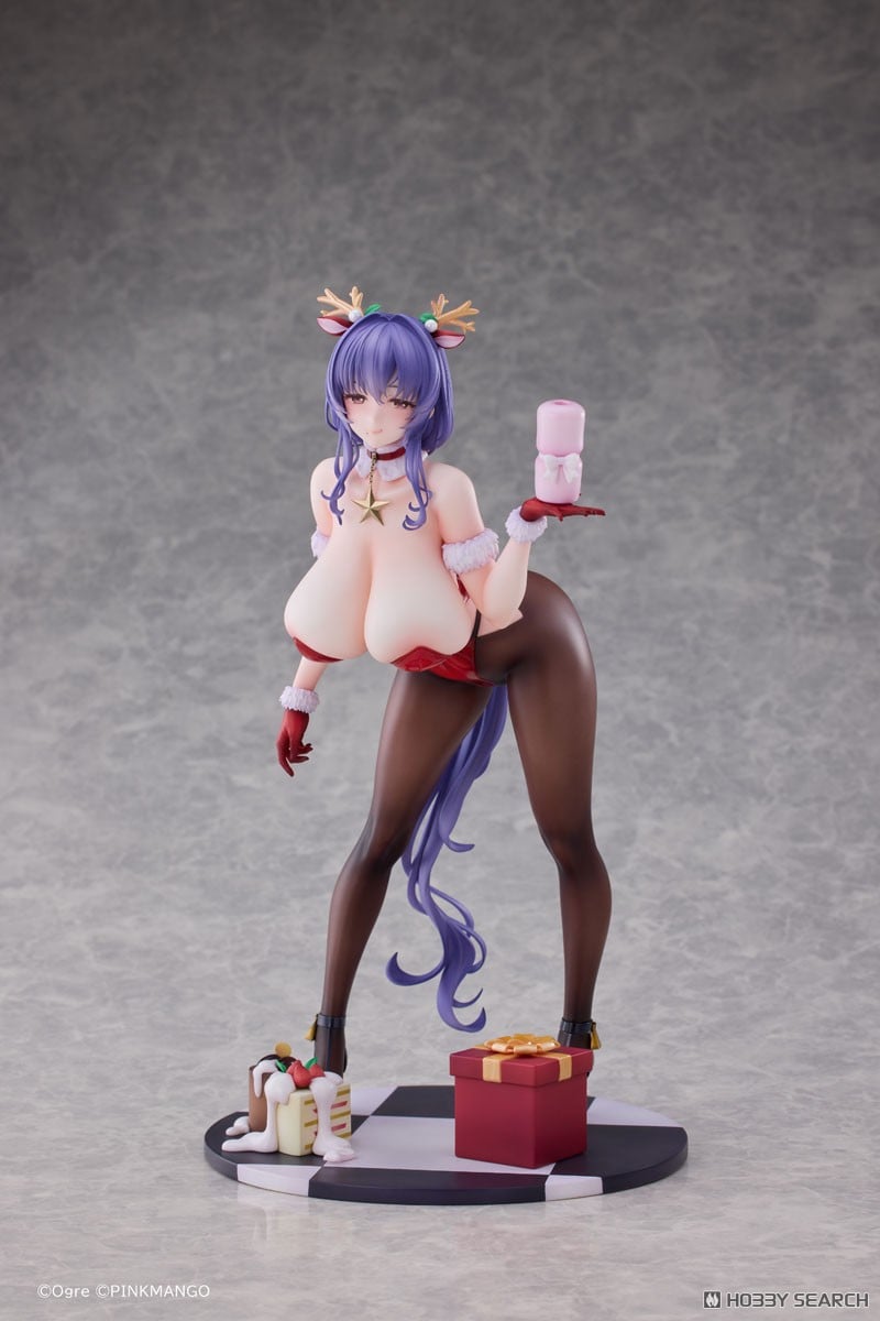 サキュバスホームステイ 咲舞 紫織 クリスマスコスチューム 通常 Ver. 特典付き限定版 1/6 完成品フィギュア[PinkMango]