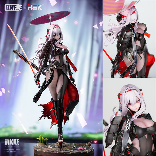 勝利の女神：NIKKE 紅蓮：ブラックシャドウ 1/4 完成品フィギュア[GNFTOYZ & HOBBY SAKURA]