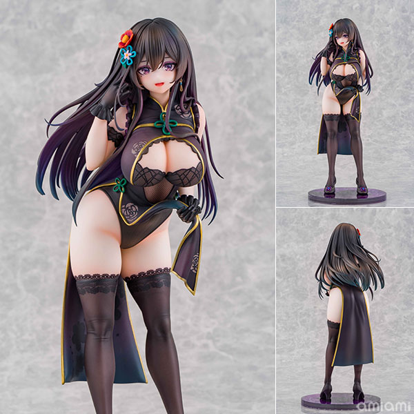 「チャイナドレスにゃん」 Illustrated by CeNanGam 1/6 完成品フィギュア 豪華版[Kiwi Toys]