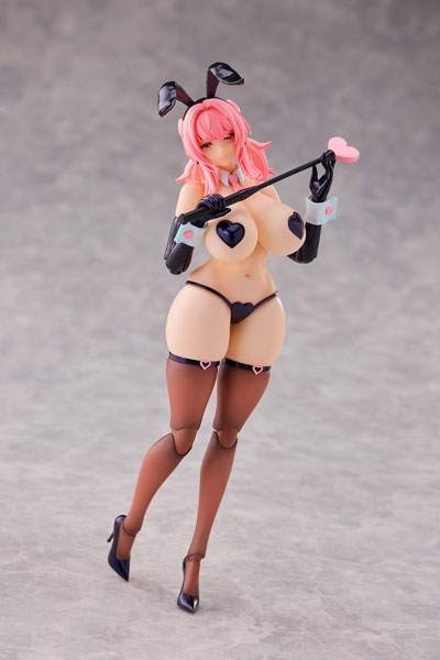 逆バニー ニコル(Nicole) 1/12 完成品アクションフィギュア[BISHOUCRAFT]