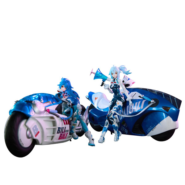 bilibili 2233 ダブルモーターバイクセット スピードスリップストリーム 拜年紀 1/12 アクションフィギュア[大漫匠アニメスター]