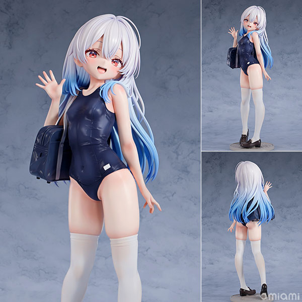 スク水部 月島ほとり 1/5 完成品フィギュア[B'full FOTS JAPAN]