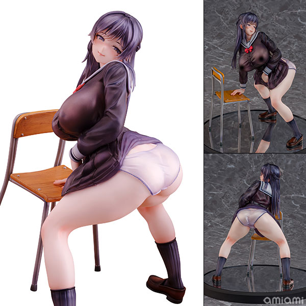 宮前詩帆 放課後バック illustration by 弱電波(健全Ver.) 1/6 完成品フィギュア[ダイキ工業]